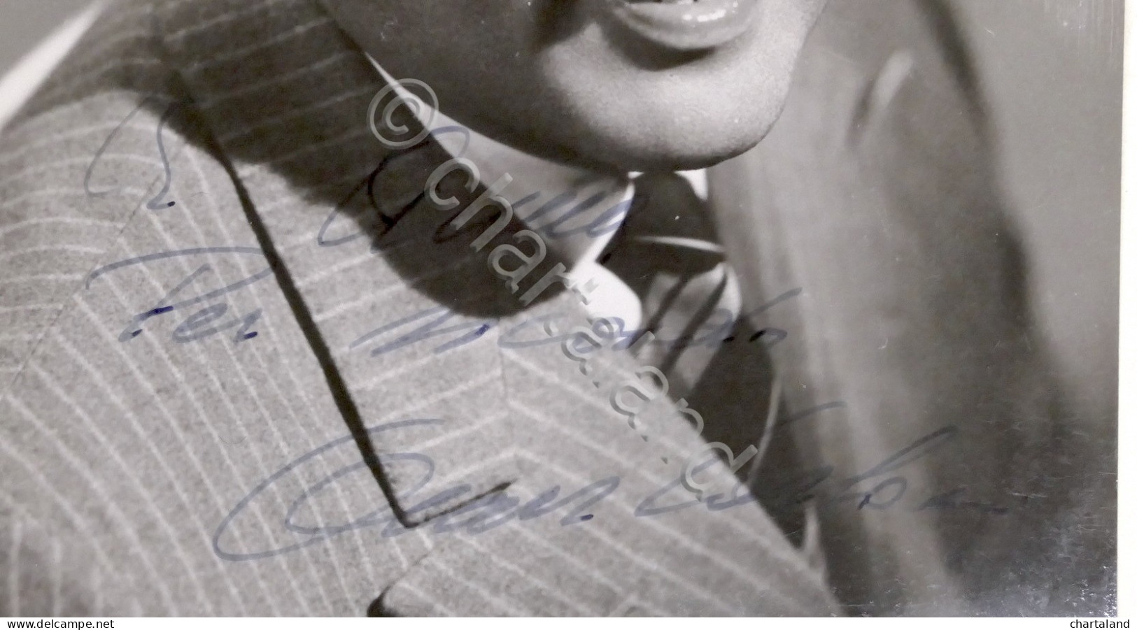 Musica - Autografo Del Cantante Oscar Carboni - Anni '50 - Altri & Non Classificati