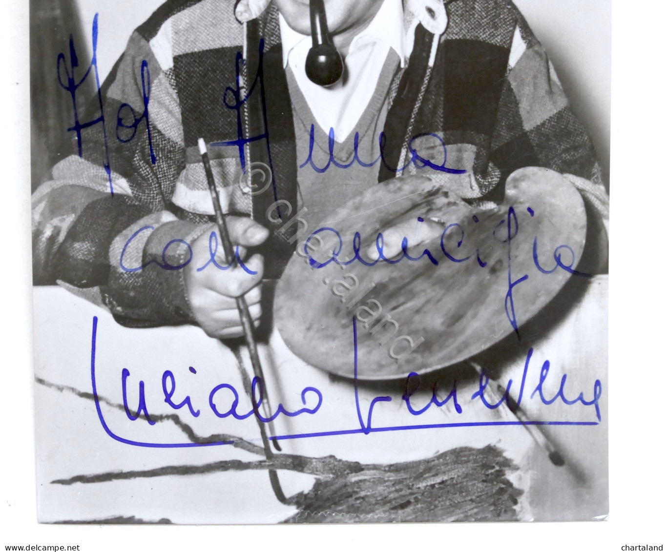 Musica - Autografo Del Cantante Luciano Benevene - Anni '60 - Altri & Non Classificati