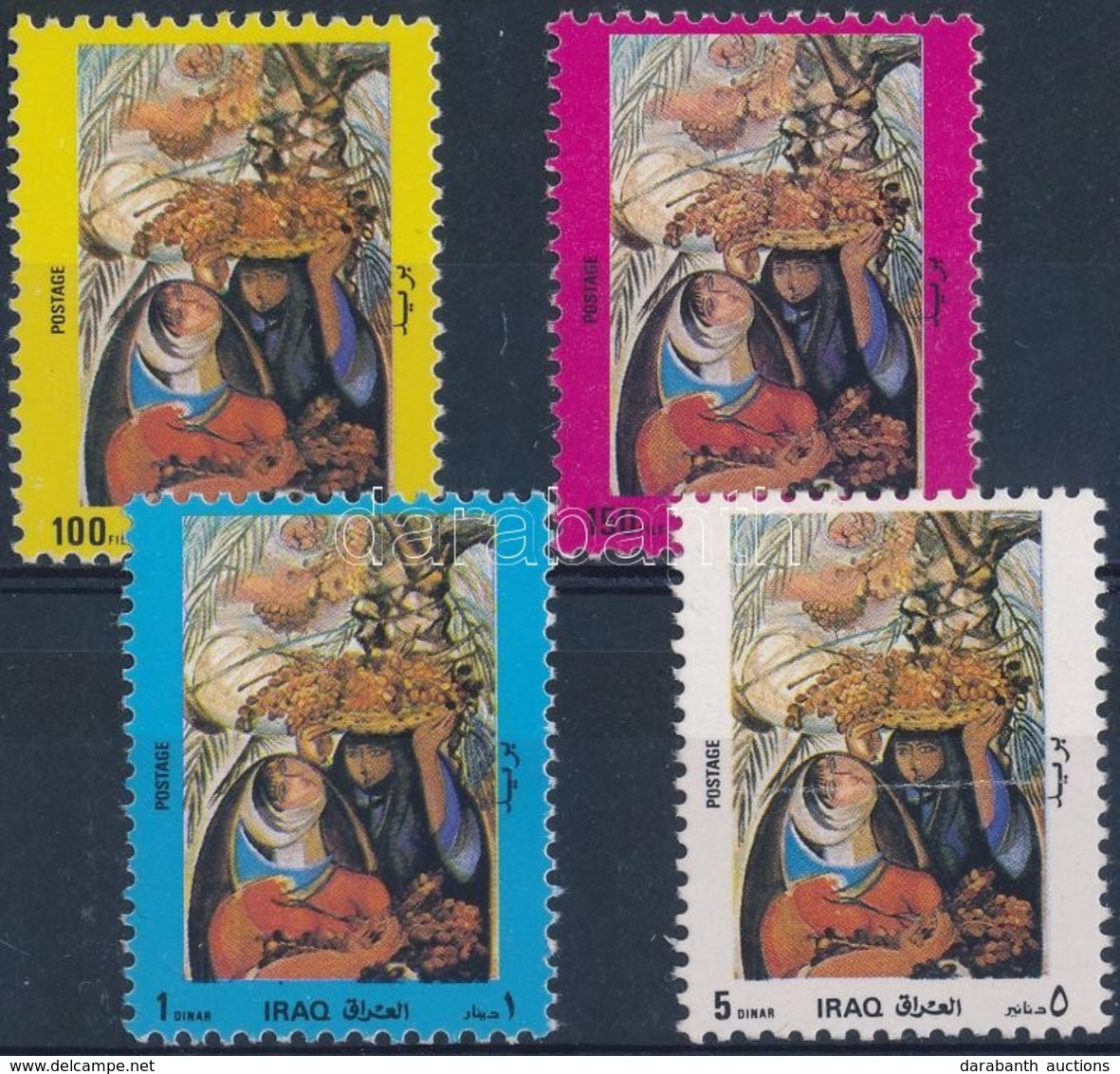 ** 1989 Forgalmi: Nők Sor Mi 1455-1458 - Sonstige & Ohne Zuordnung