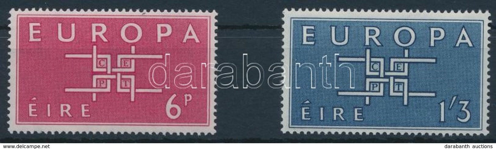 ** 1963 Europa CEPT Sor,
Europa CEPT Set
Mi 159-160 - Other & Unclassified