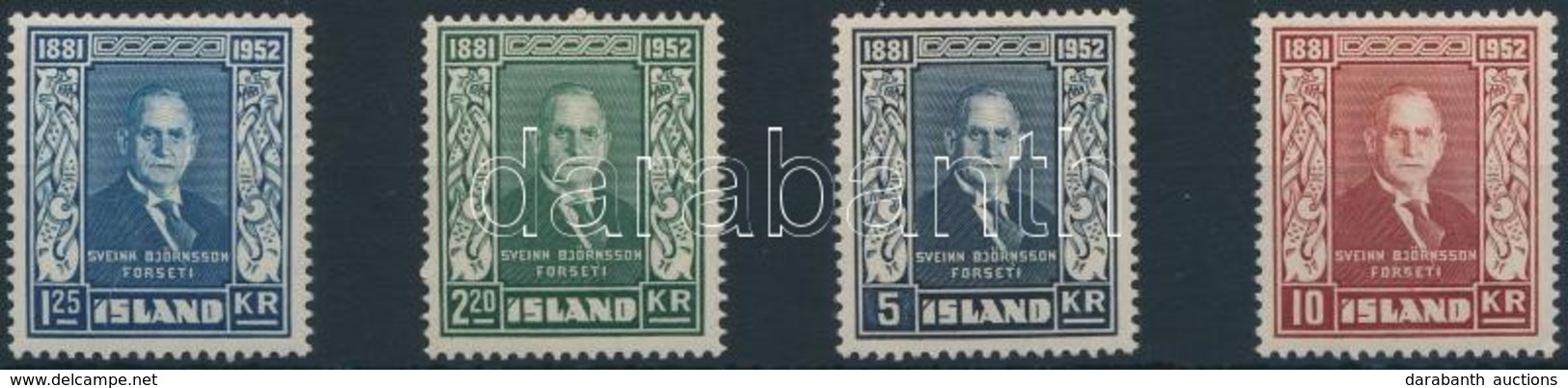 ** 1952 Sveinn Börnsson Sor Mi 281-284 - Other & Unclassified