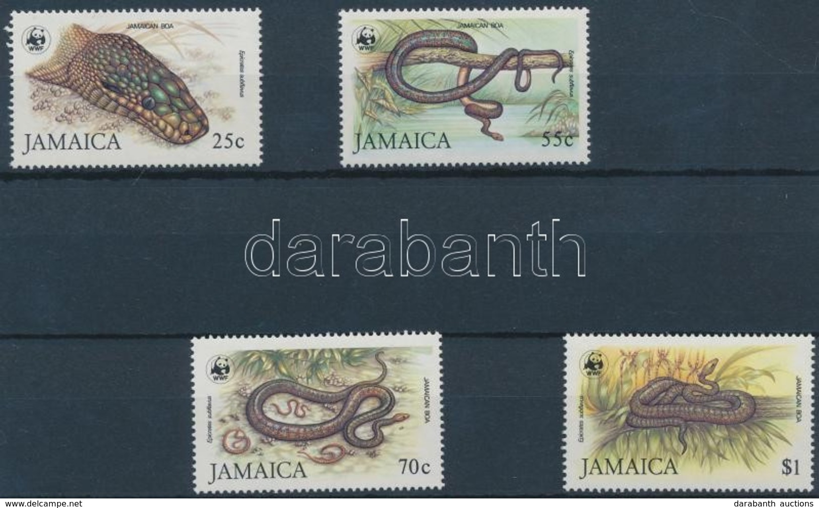 ** 1984 WWF Jamaikai Boa Sor Mi 591-594 - Other & Unclassified