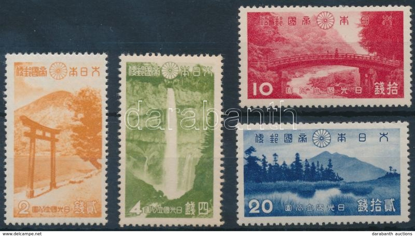 ** * 1938 Nemzeti Park Sor Mi 272-275 (10S Postatiszta / Mint Never Hinged) - Sonstige & Ohne Zuordnung