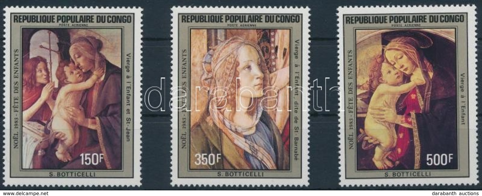 ** 1984 Karácsony Sor,
Christmas Set
Mi 936-938 - Sonstige & Ohne Zuordnung