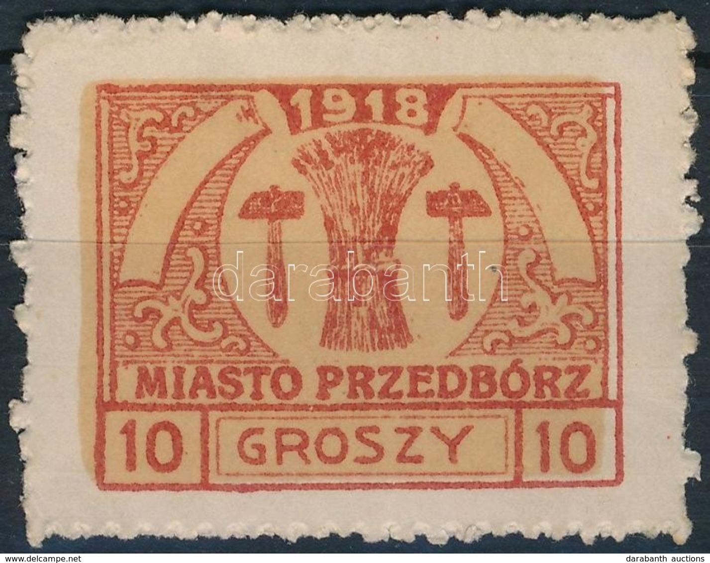 * Przedbórz 1918 Mi 6B (eltömődött Fogak) - Other & Unclassified