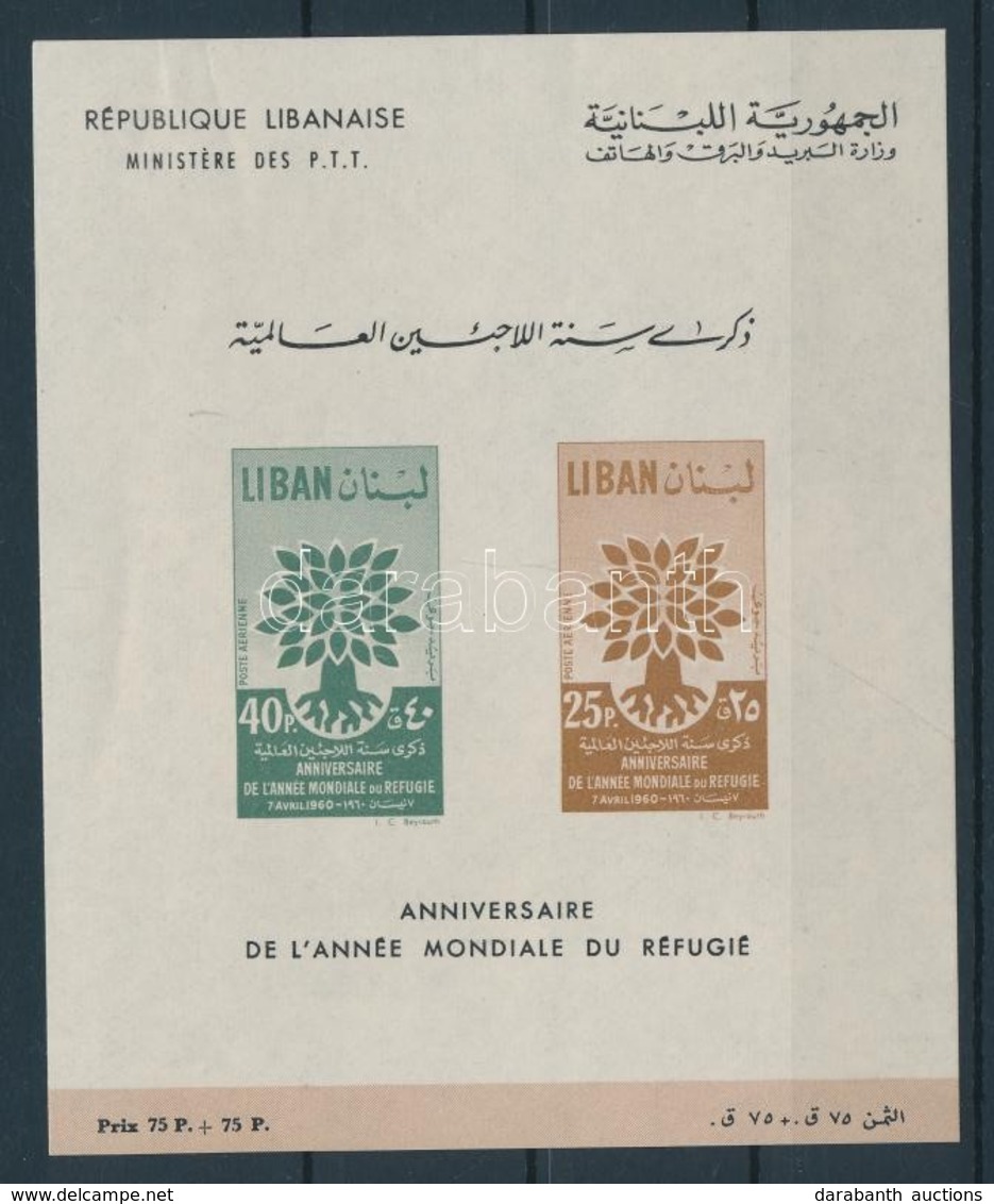 ** 1960 A Menekültek éve Blokk Mi 20 - Other & Unclassified