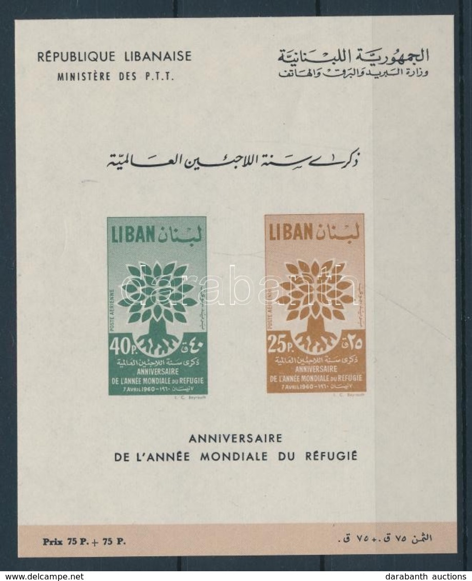 ** 1960 A Menekültek éve Blokk Mi 20 - Sonstige & Ohne Zuordnung