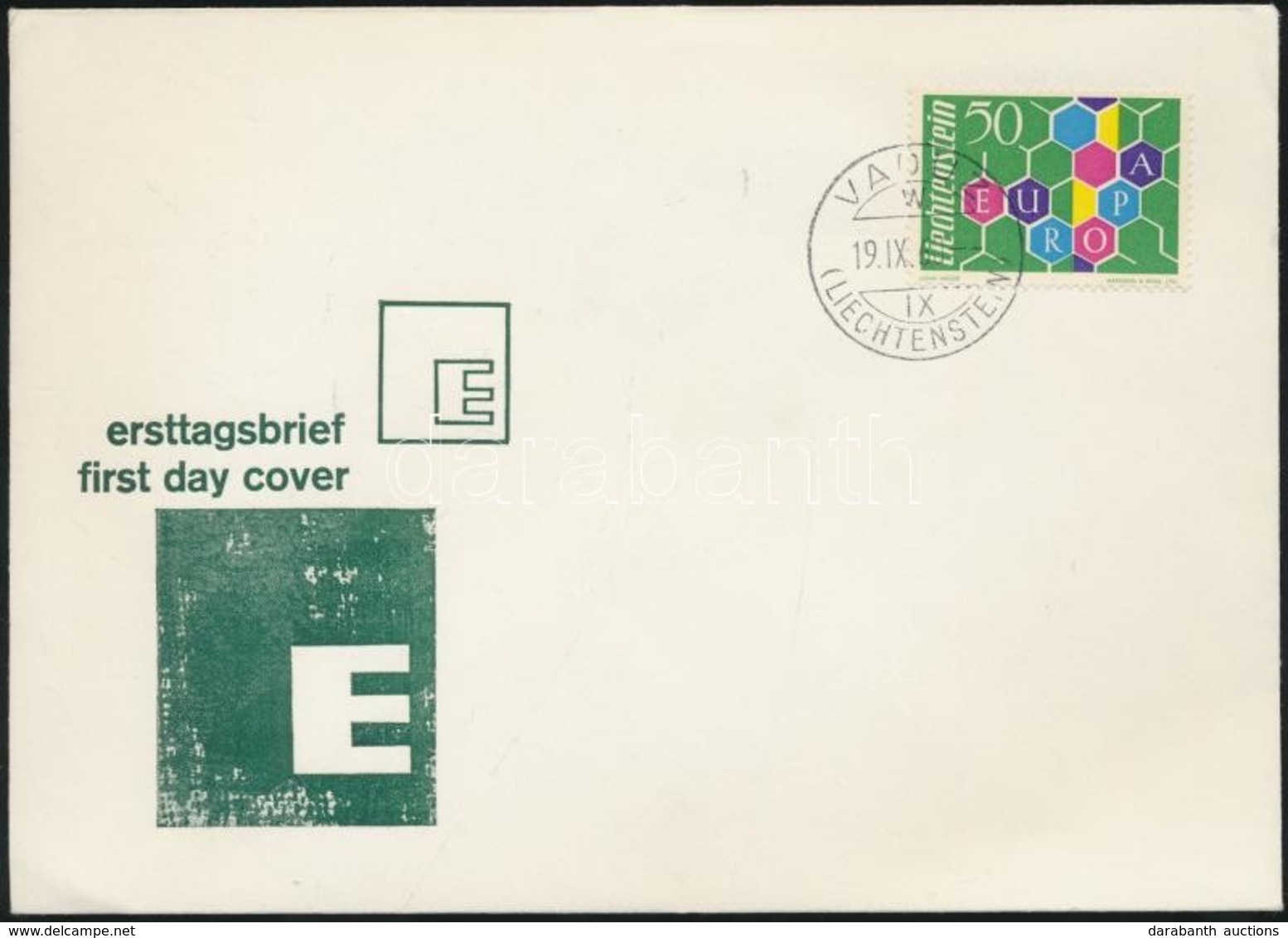 1960 Europa CEPT Mi 398 FDC - Sonstige & Ohne Zuordnung