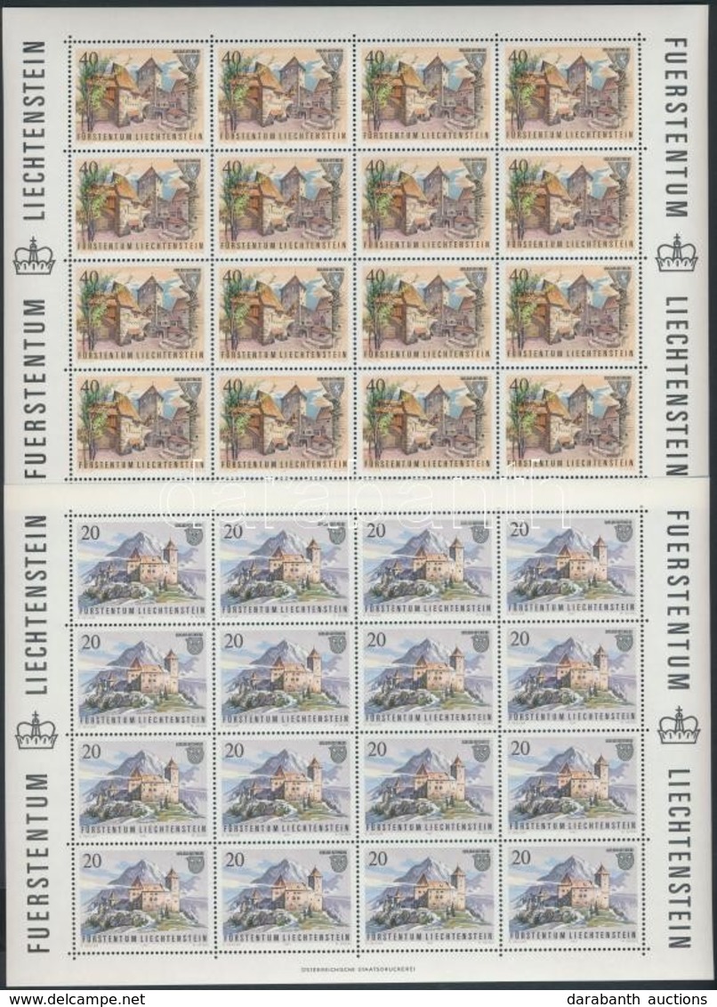 ** 1981 Gutenberg Vár Kisívsor Mi 780-783 - Other & Unclassified