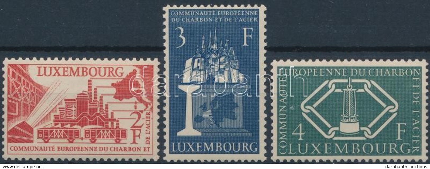 ** 1956 Montánunió Sor Mi 552-554 - Sonstige & Ohne Zuordnung