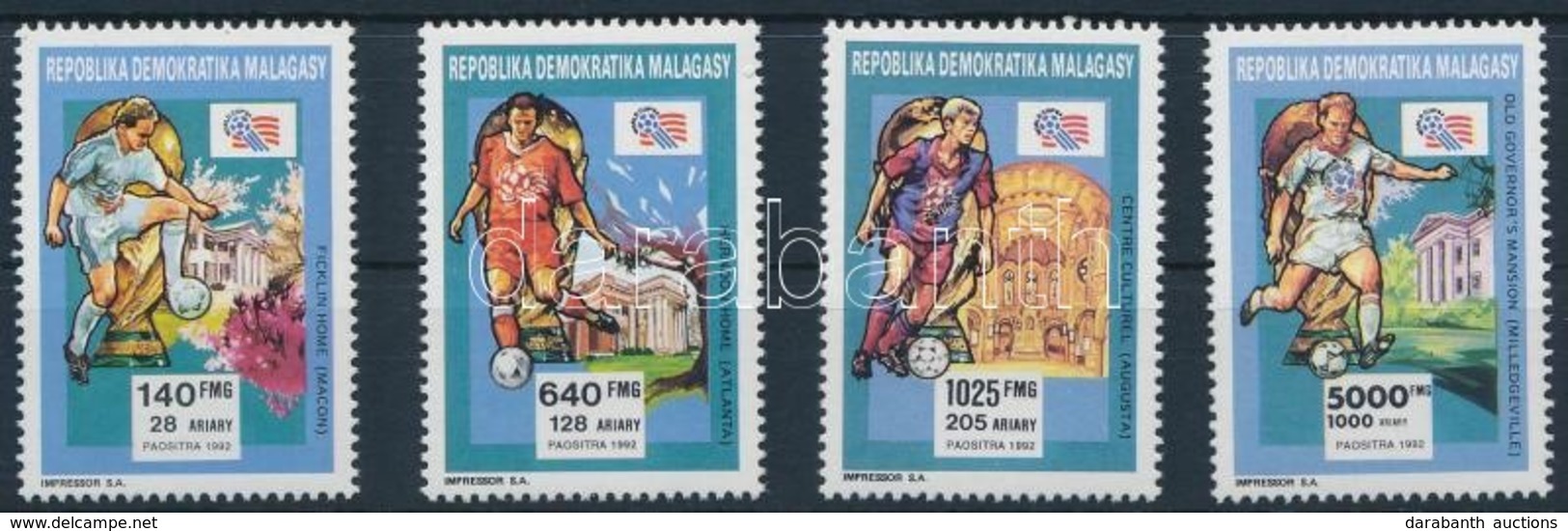 ** 1992 Labdarúgó-világkupa 1994, USA Sor,
Football World Cup 1994, USA Set
Mi 1399 A - 1402 A - Sonstige & Ohne Zuordnung