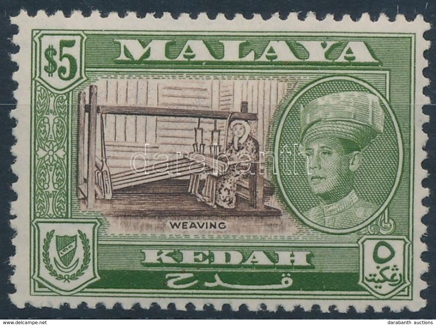 ** Kedah 1959 Forgalmi Záróérték Mi 105 C - Otros & Sin Clasificación