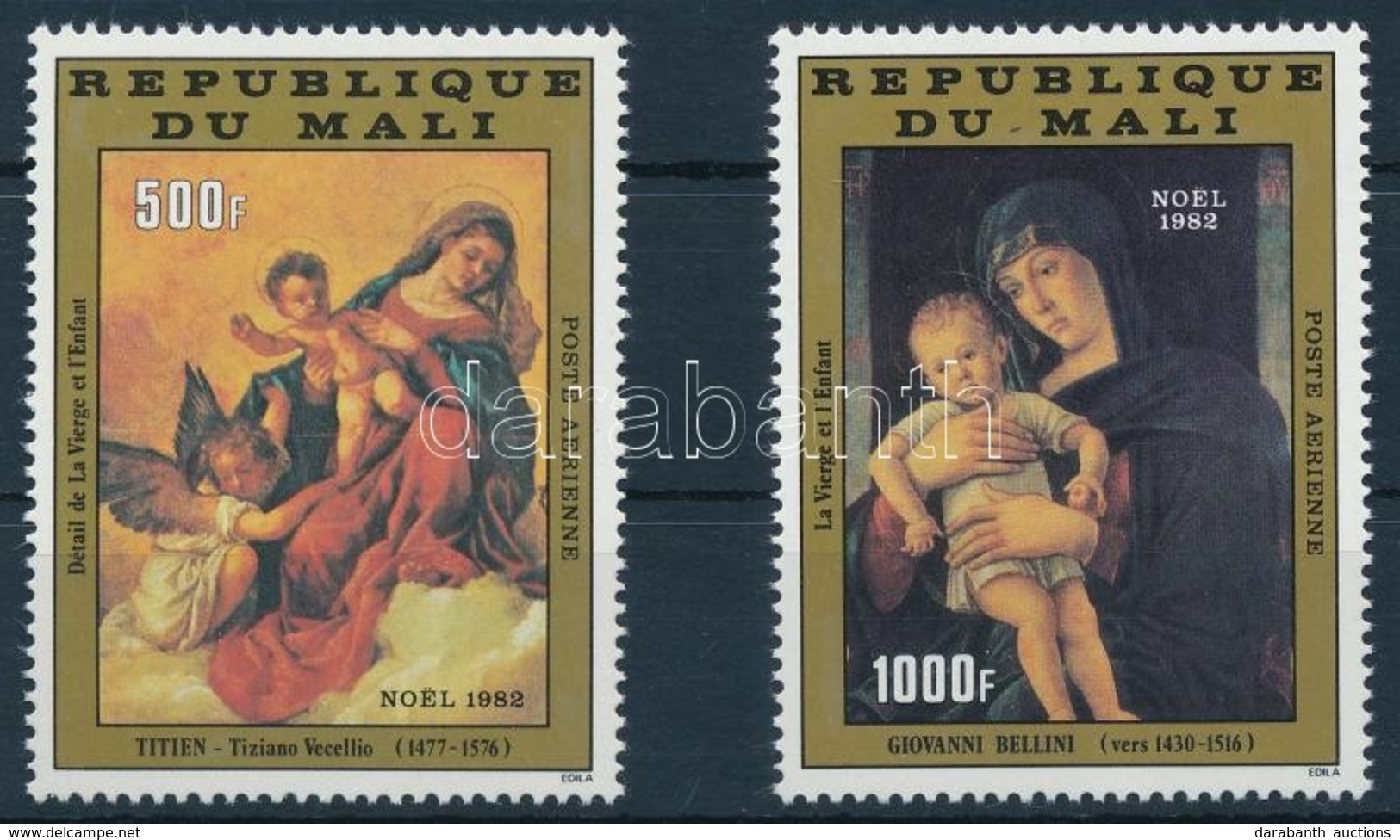 ** 1982 Karácsony Sor,
Christmas Set
Mi 939-940 - Other & Unclassified