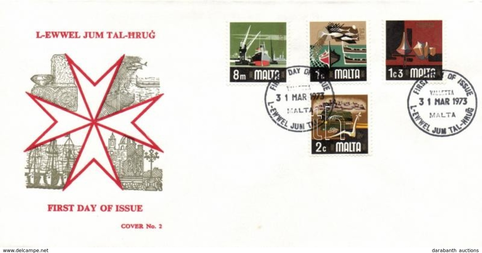 1973 Életképek Sor Mi 457-471 4 FDC-n - Other & Unclassified