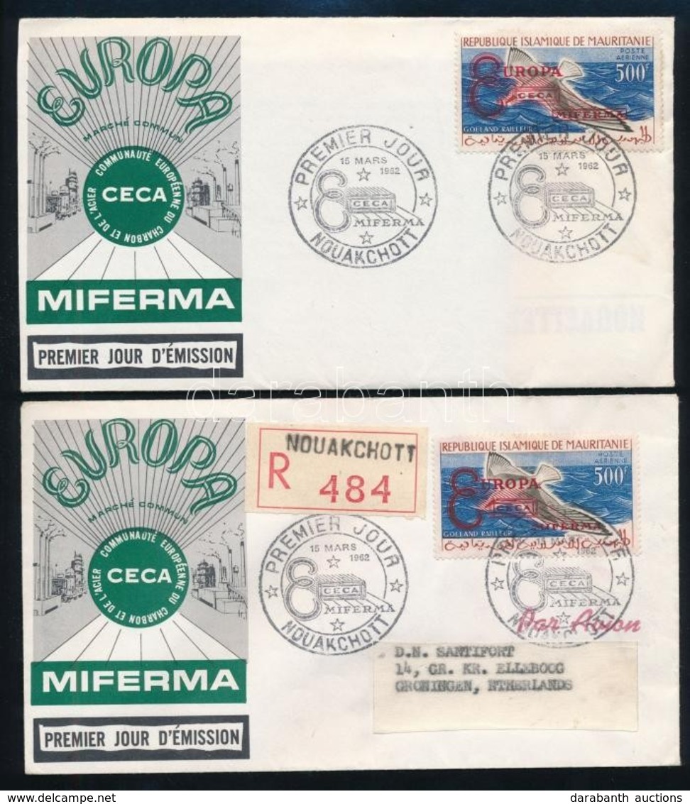 1962 Gazdasági Együttműködés 2 Klf Bélyeg Mi VI I-II 2 Db FDC-n - Otros & Sin Clasificación
