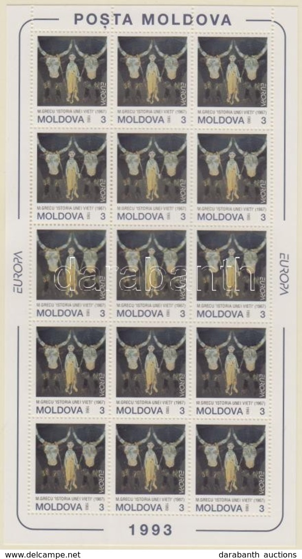 ** 1993 Europa CEPT Teljes ív Sor Mi 94-95 - Other & Unclassified