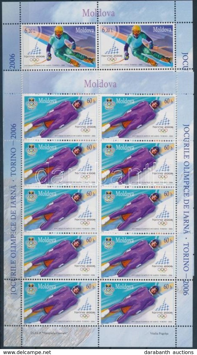 ** 2006 Téli Olimpia Kisív Sor Mi 536-537 - Andere & Zonder Classificatie