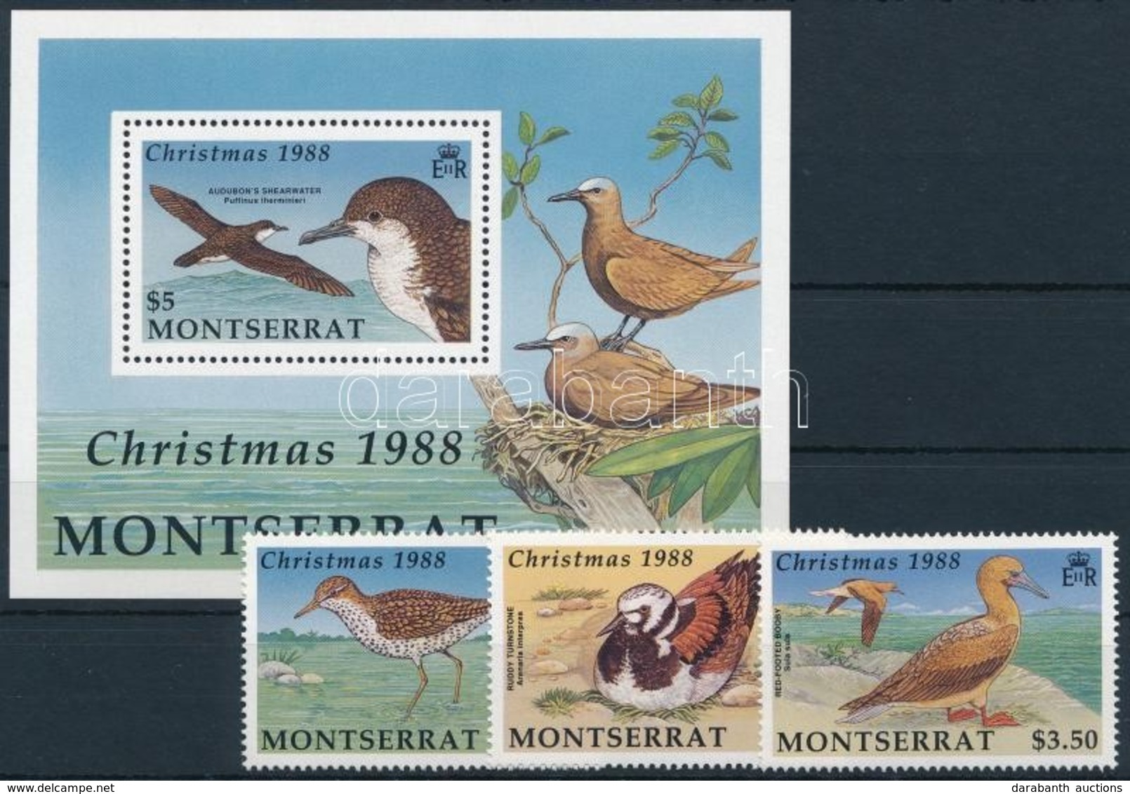 ** 1988 Karácsony Sor + Blokk,
Christmas Set + Block
Mi 731-733 + Mi 50 - Other & Unclassified