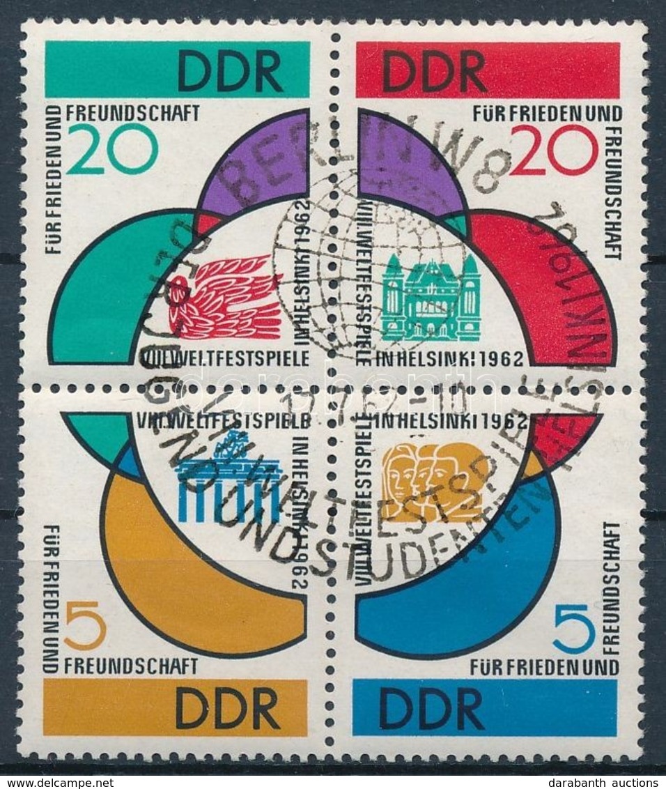 O 1962 Négyestömb Mi 901-904 (Mi EUR 70,-) - Sonstige & Ohne Zuordnung