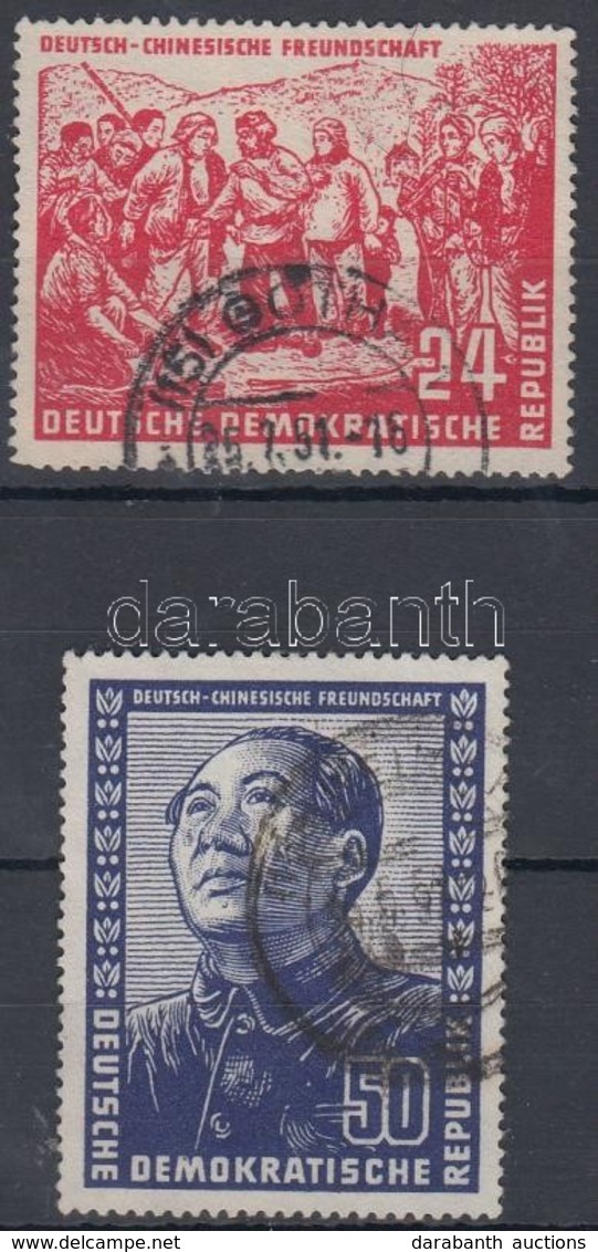 O 1951 Német-kínai Barátság Mi 287-288 - Other & Unclassified