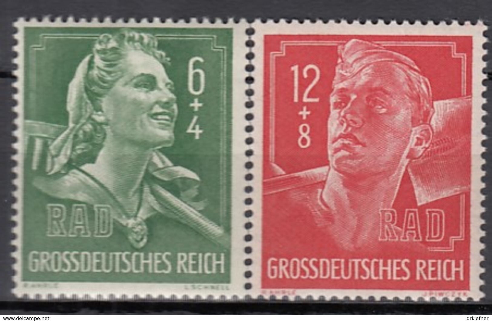 DR 894-895, Postfrisch **, RAD, 1944 - Neufs
