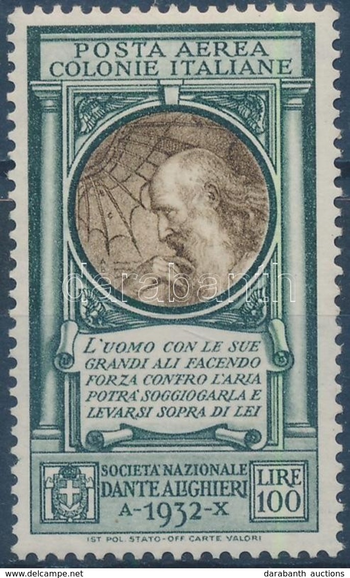 ** 1932 Leonardo Da Vinci (III.) Mi 413 - Otros & Sin Clasificación
