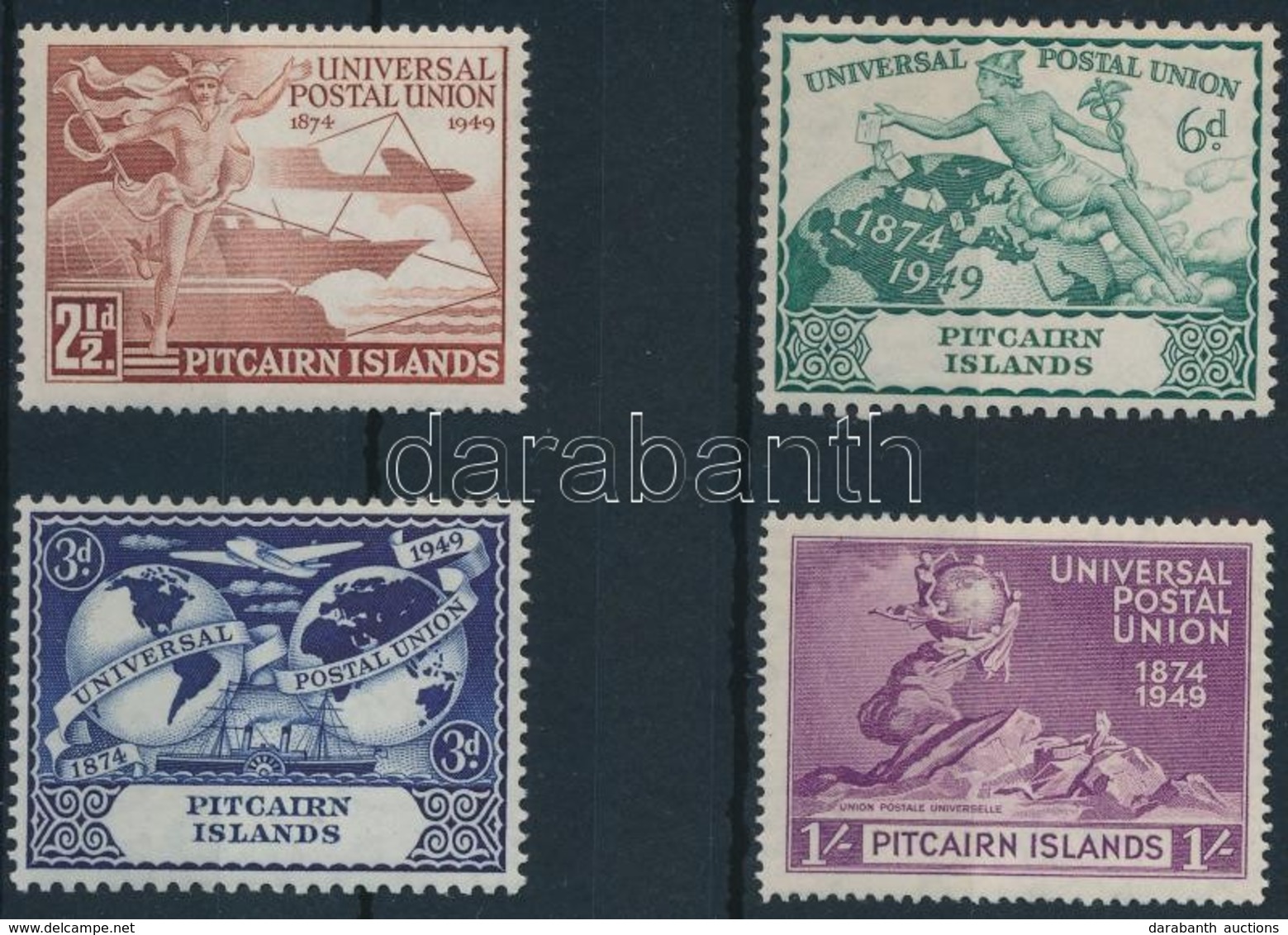 ** 1949 75 éves Az UPU Sor 15-18 - Other & Unclassified