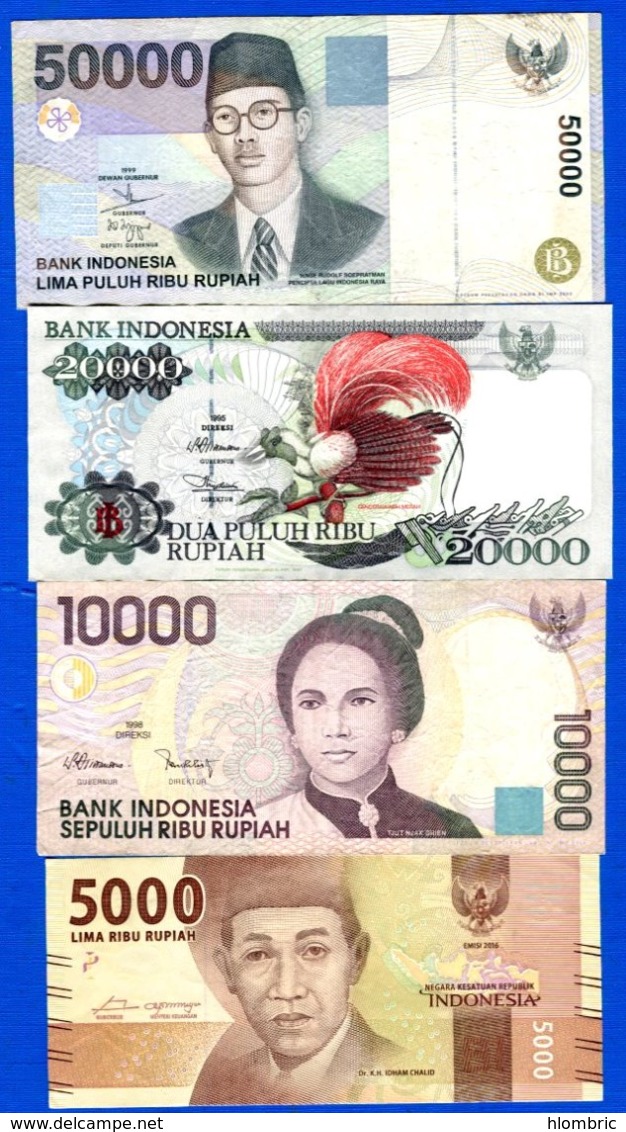 Indonesie  10  Billets - Indonesia