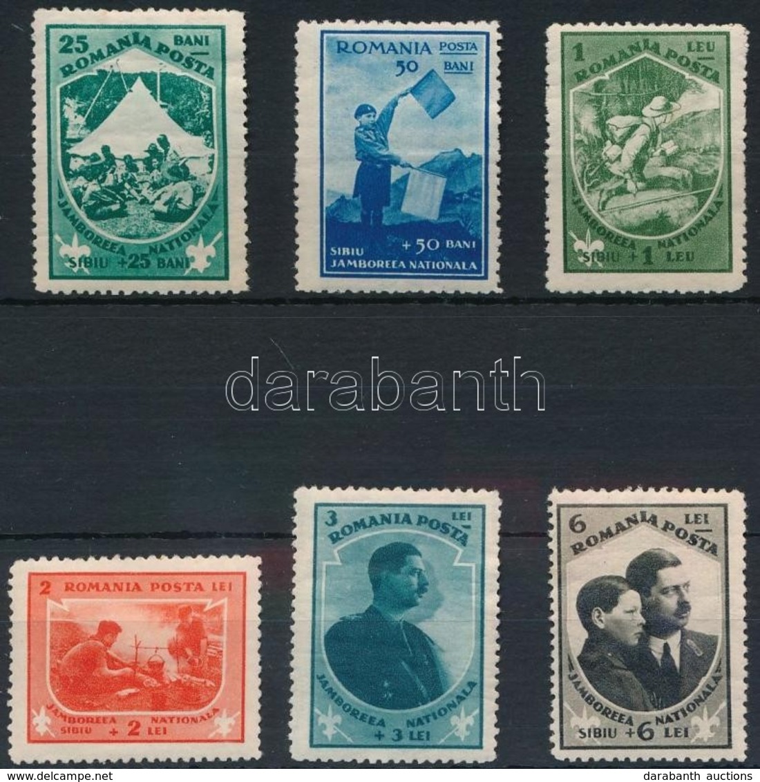 * 1932 Cserkész Sor Mi 437-442 - Other & Unclassified