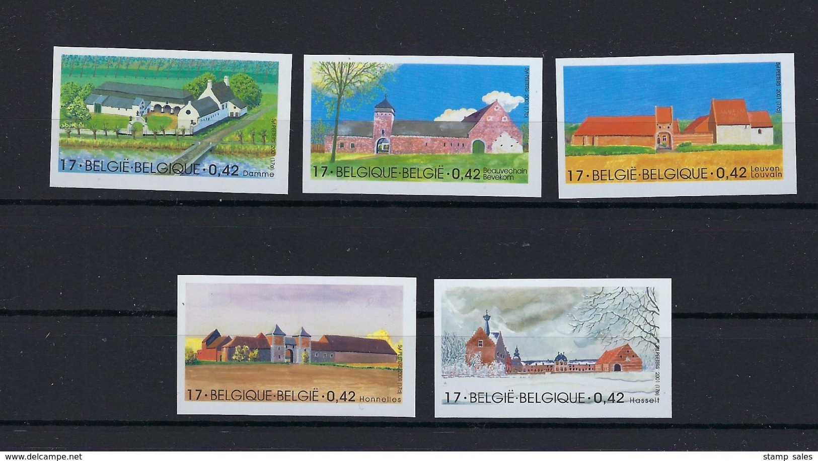 N°3017ND/3021ND (genummerd 68) MNH ** POSTFRIS ZONDER SCHARNIER COB € 50,00 SUPERBE - Other & Unclassified