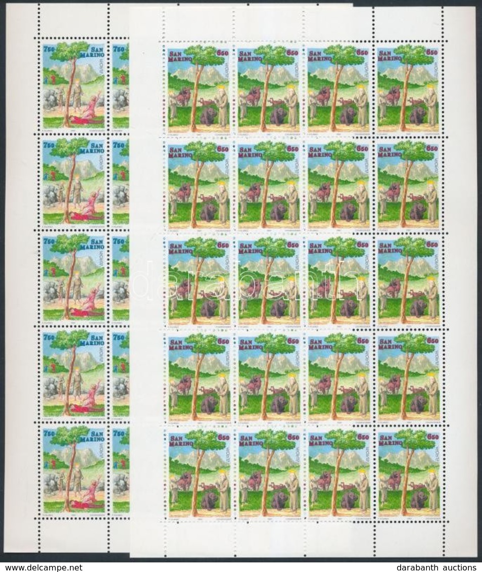 ** 1997 Európa CEPT: Mondák és Legendák Kisívsor Mi 1713-1714 - Other & Unclassified