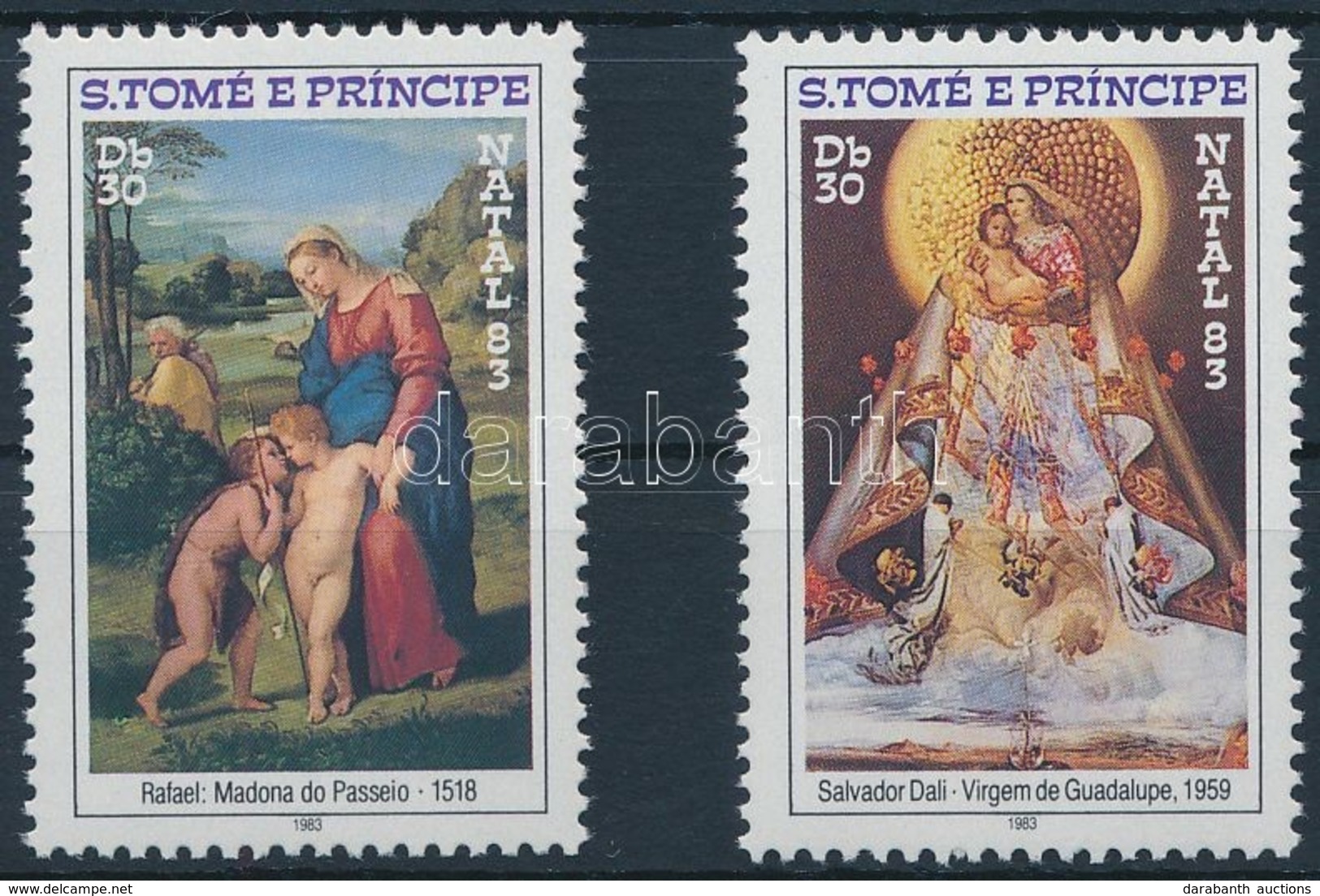 ** 1983 Karácsony Sor,
Christmas Set
Mi 850-851 - Other & Unclassified