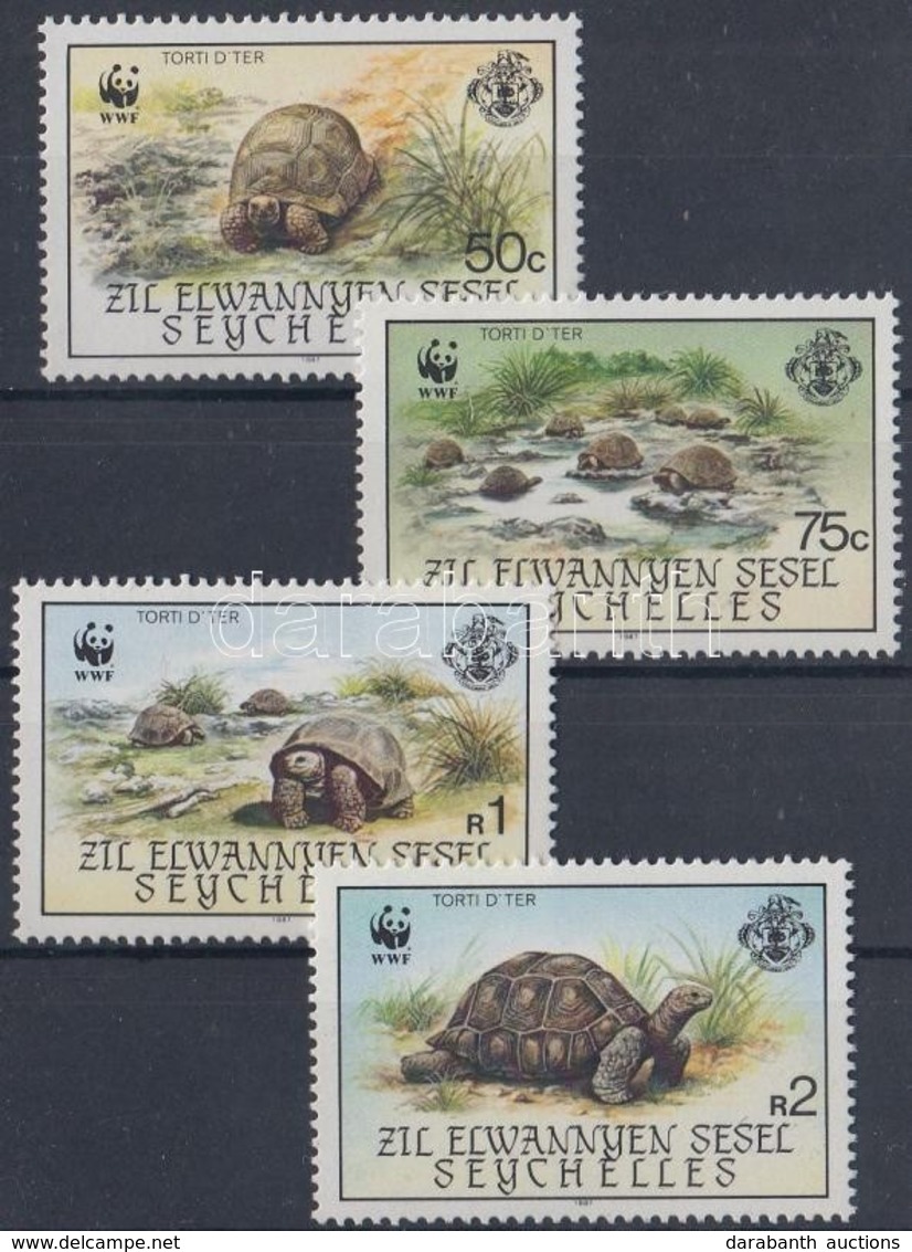 ** 1987 WWF Teknősök Sor Mi 137-140 - Other & Unclassified