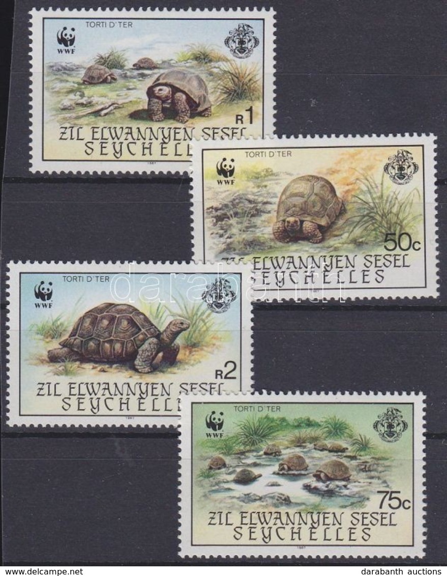 ** 1987 WWF Teknősök Sor Mi 137-140 - Other & Unclassified