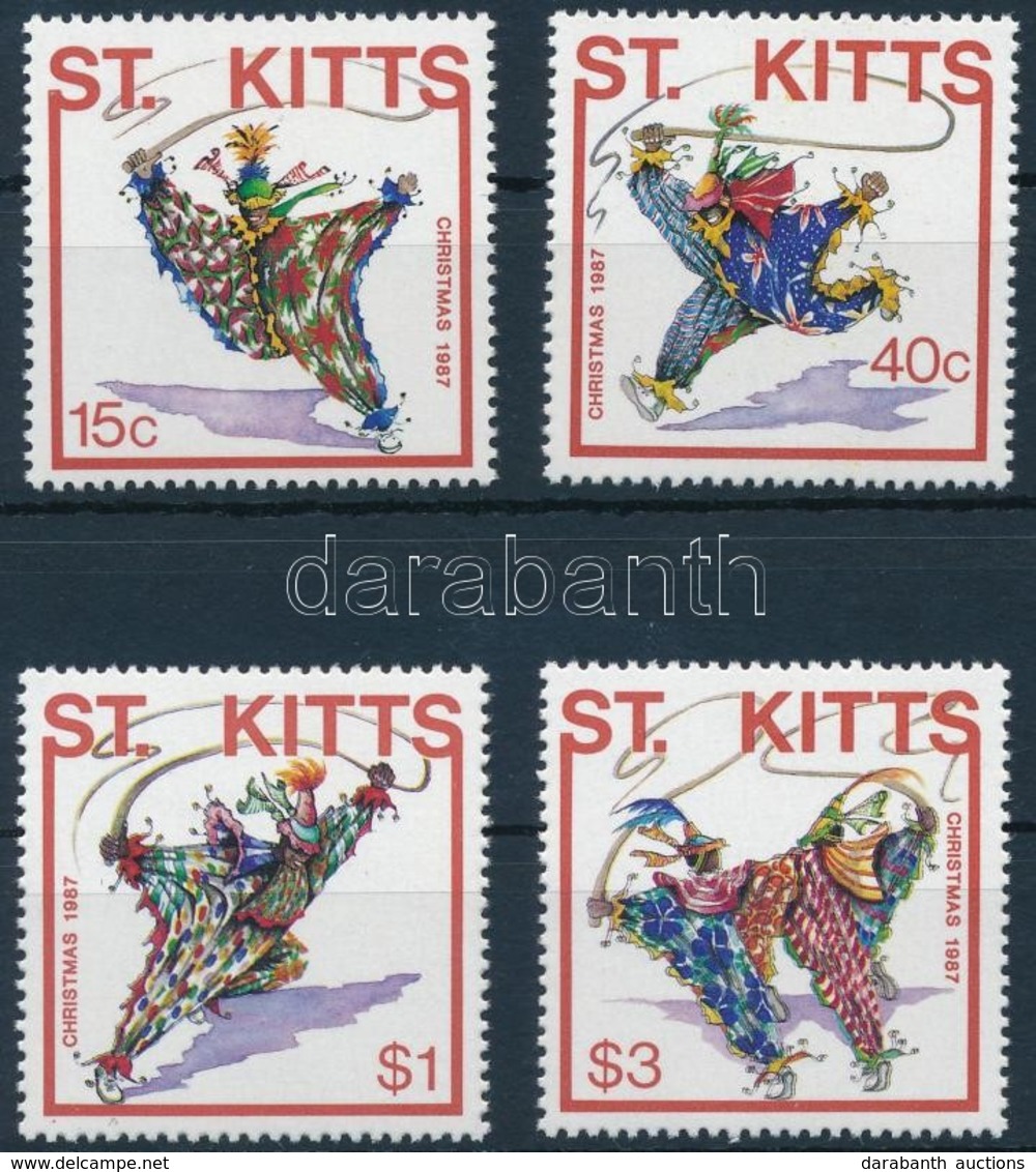 ** 1987 Karácsony Sor,
Christmas Set
Mi 218-221 - Otros & Sin Clasificación