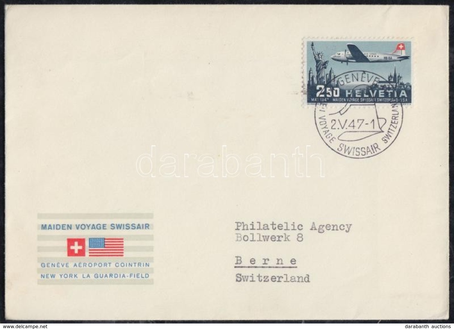 1947 Mi 479 FDC - Other & Unclassified
