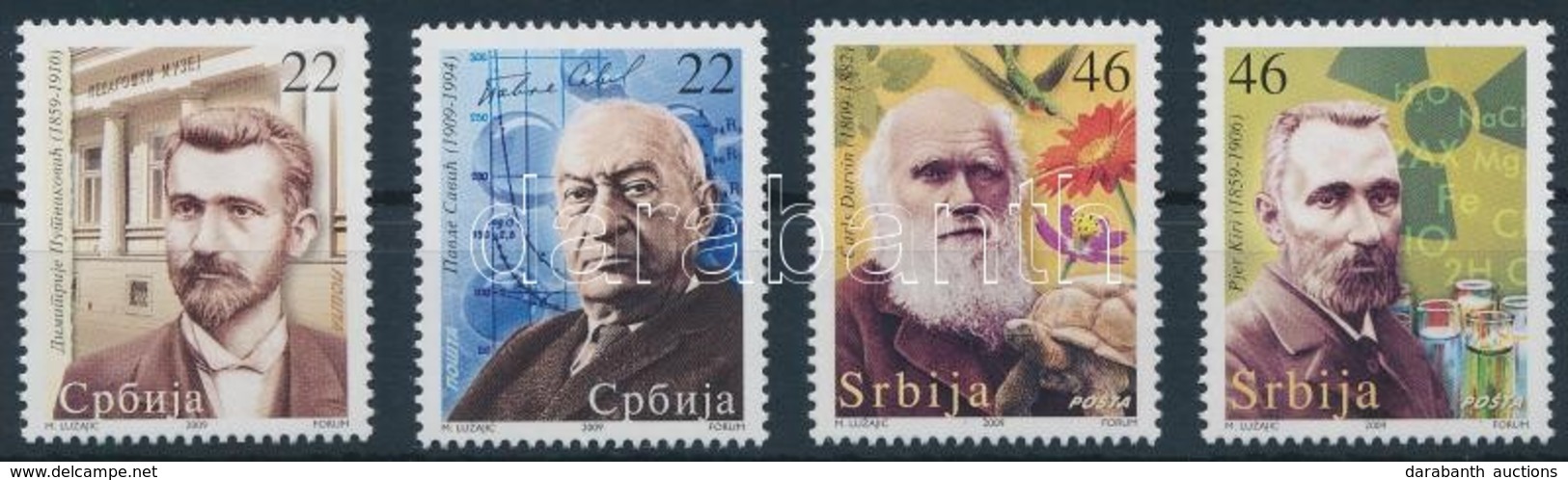 ** 2009 Tudósok Sor,
Scientists Set
Mi 316-319 - Other & Unclassified