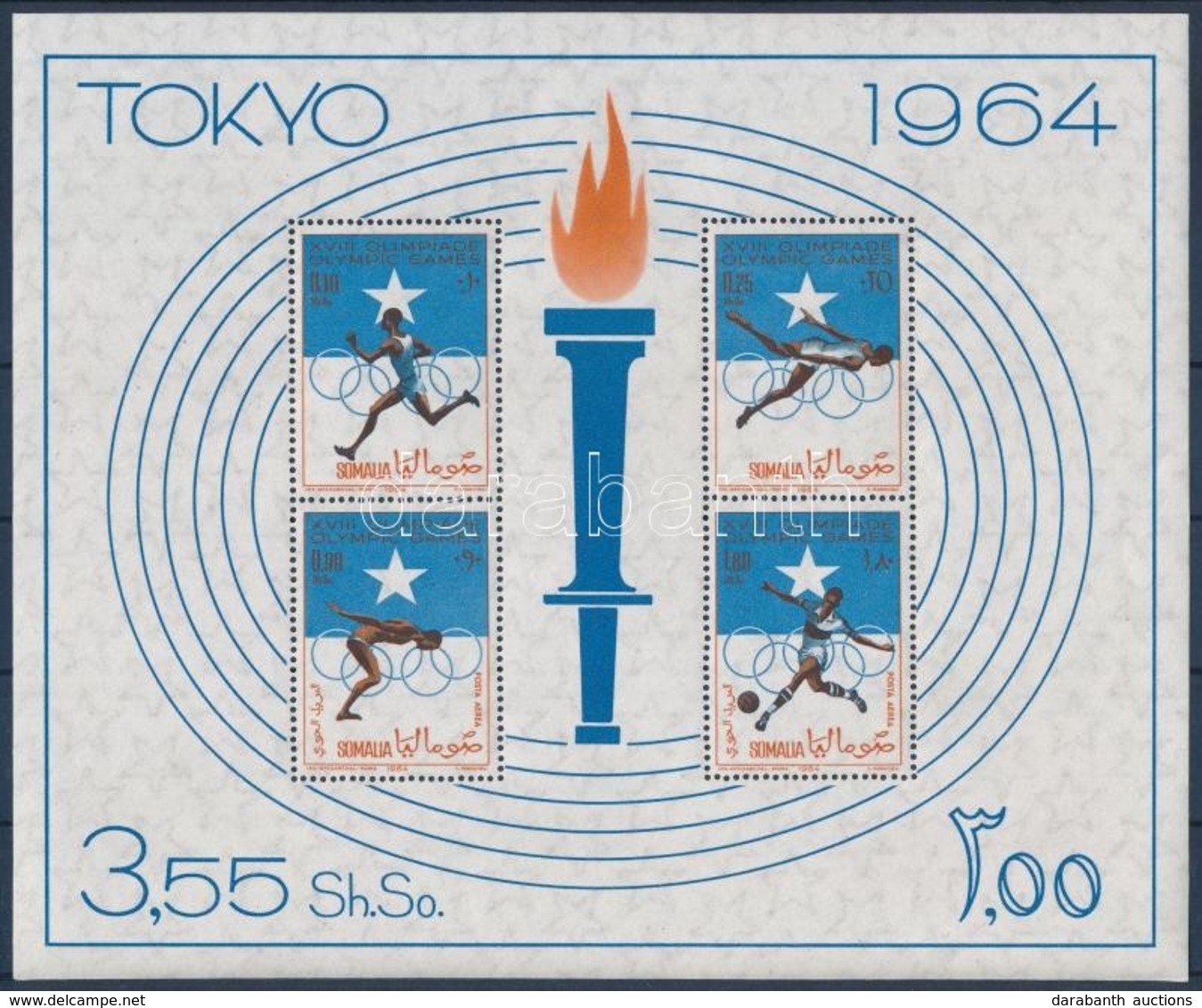 ** 1964 Olimpia Blokk Mi 1 - Other & Unclassified