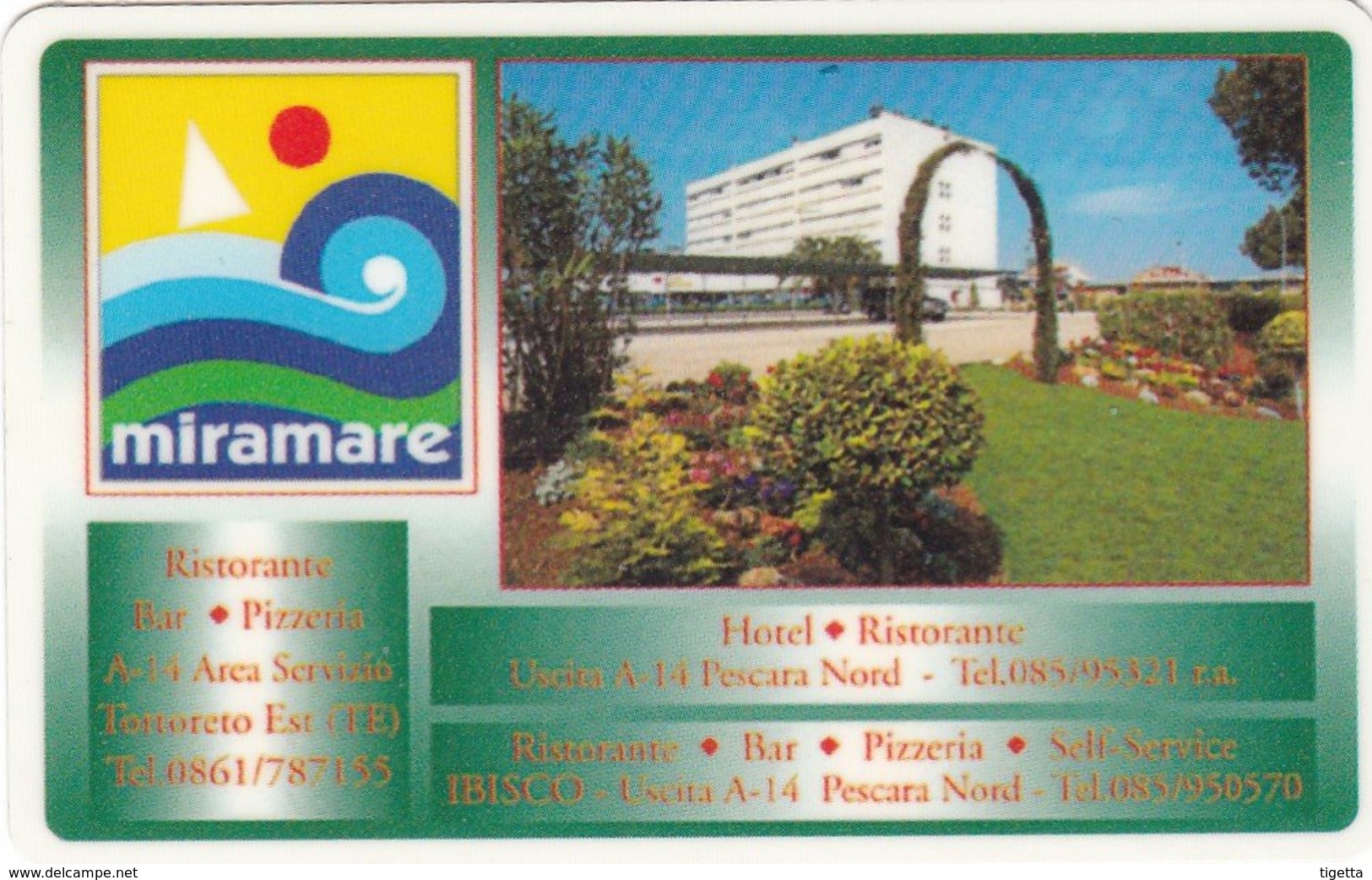 VIACARD MIRAMARE HOTEL RISTORANTE PESCARA - Altri & Non Classificati