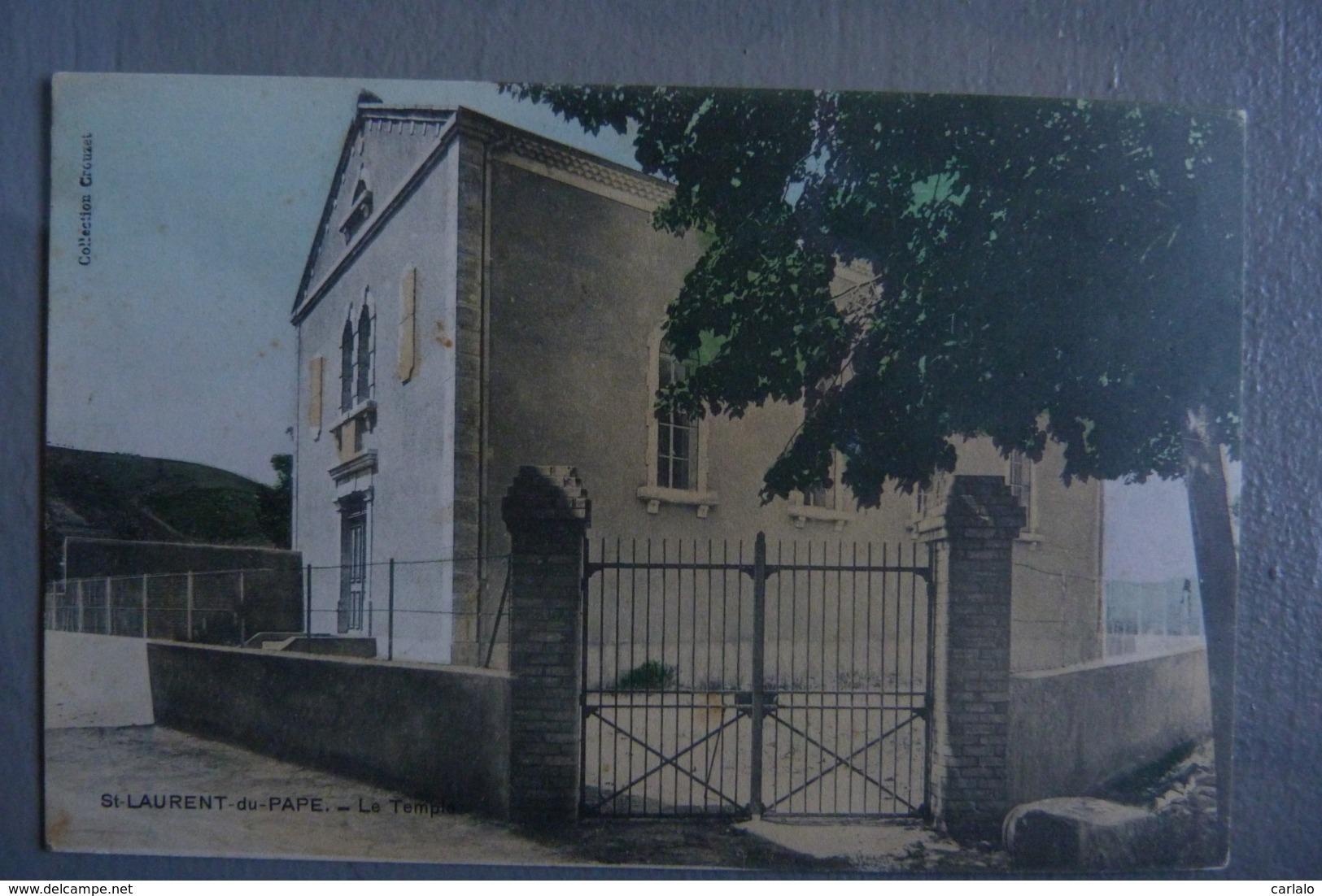 Cpa 07 Ardeche SAINT LAURENT DU PAPE Le Temple - La Voulte-sur-Rhône