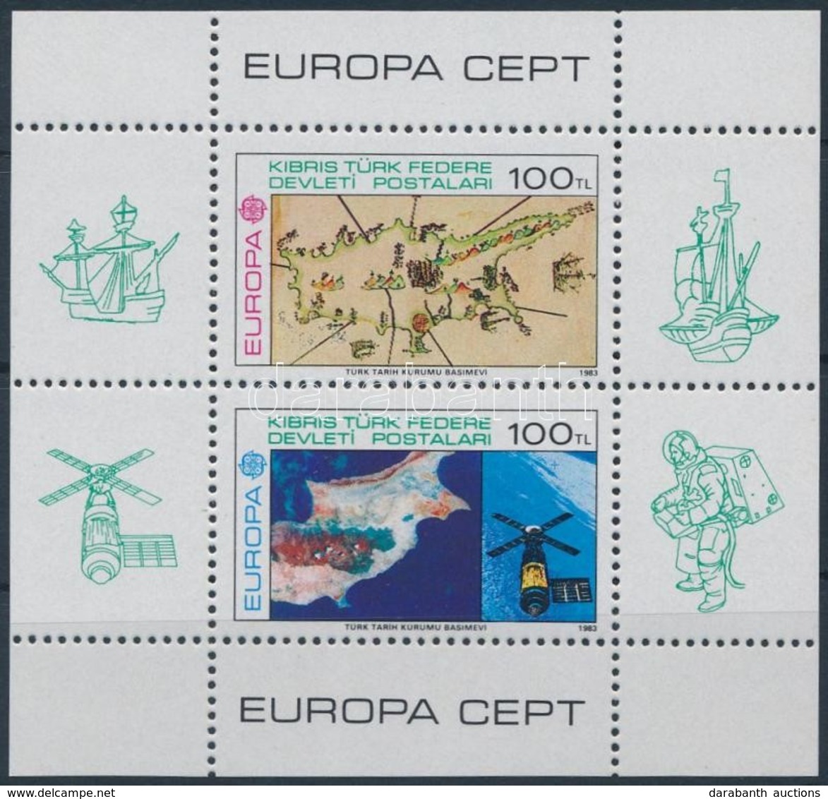 ** 1983 Europa CEPT Blokk,
Europa CEPT Block
Mi 4 - Otros & Sin Clasificación