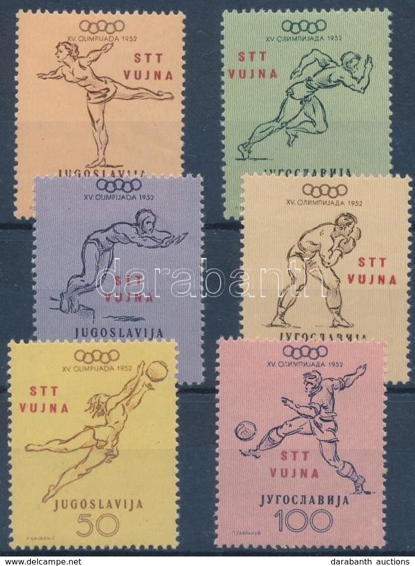 ** 1952 Helsinki Olimpia Sor Mi 70-75 - Sonstige & Ohne Zuordnung