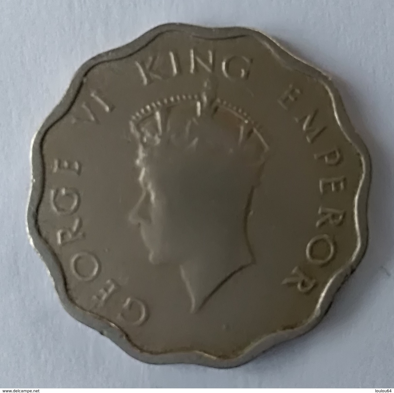 Monnaies - India - George VI - 1 Anna 1939 - - India