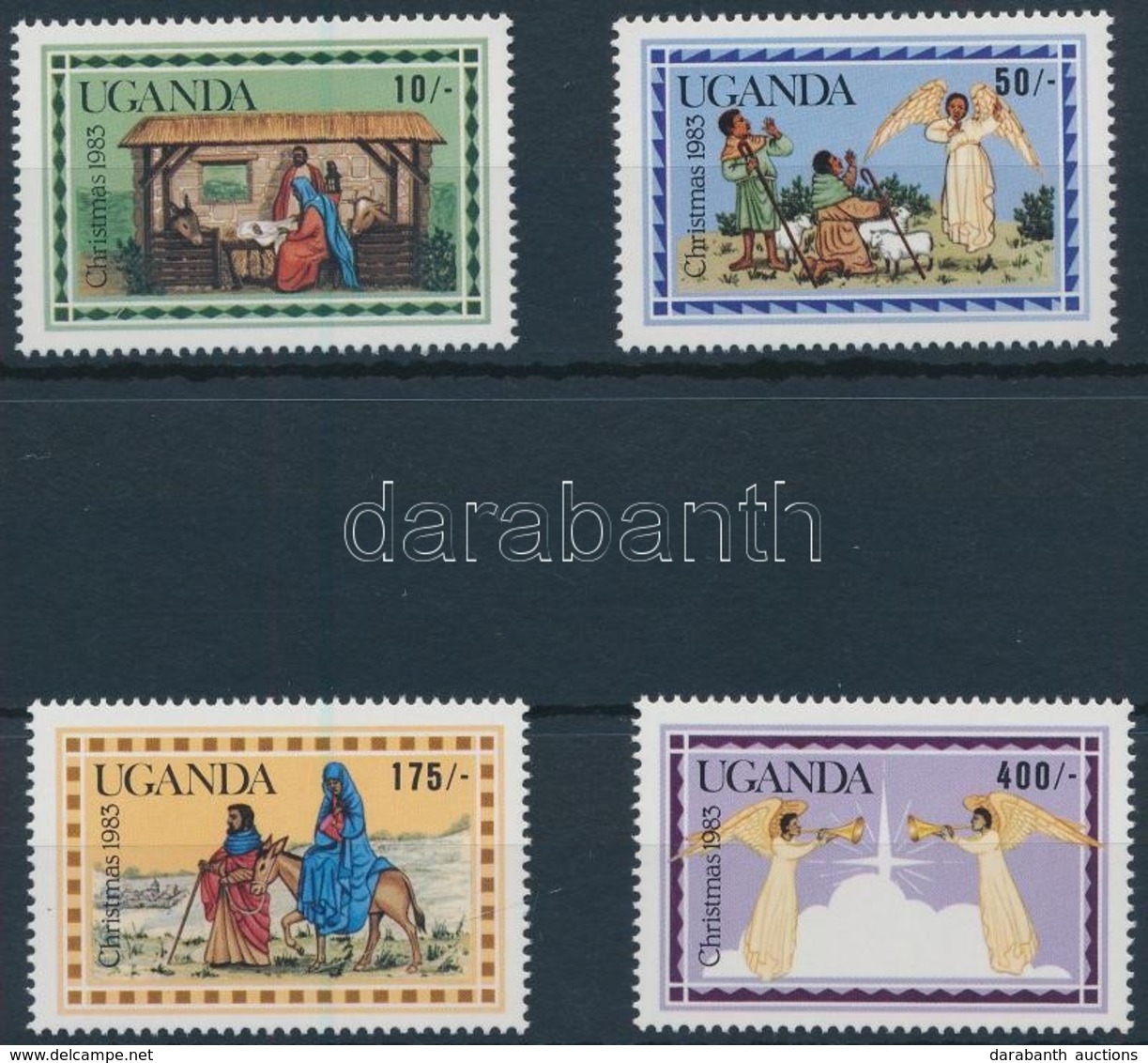 ** 1983 Karácsony Sor,
Christmas Set
Mi 390-393 - Other & Unclassified