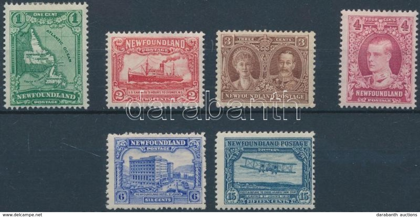 * 1929 Forgalmi Mi 145-148, 150, 152 - Other & Unclassified