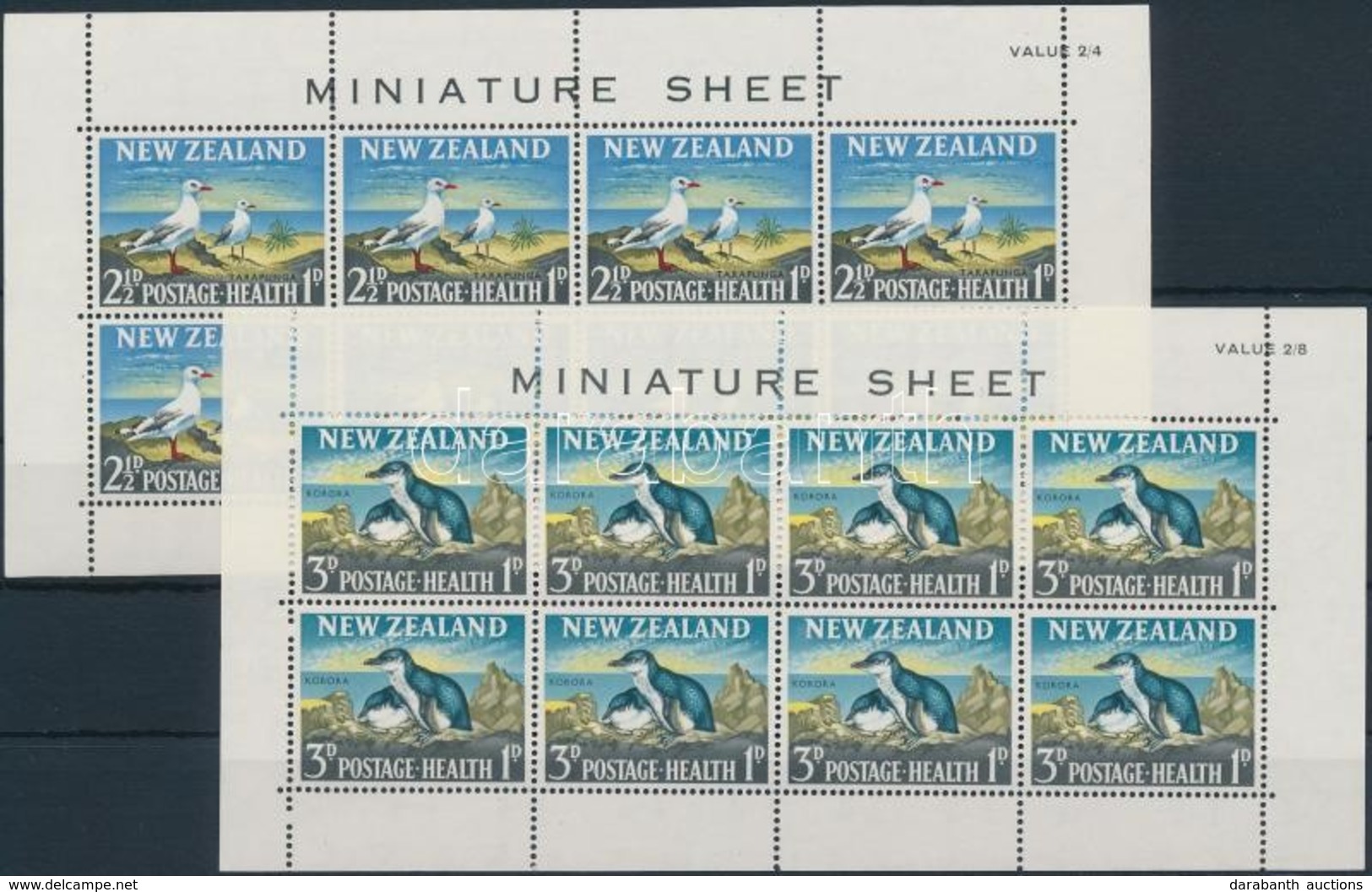 ** 1964 Madarak (V.) Kisív Sor Mi 433-434 - Other & Unclassified