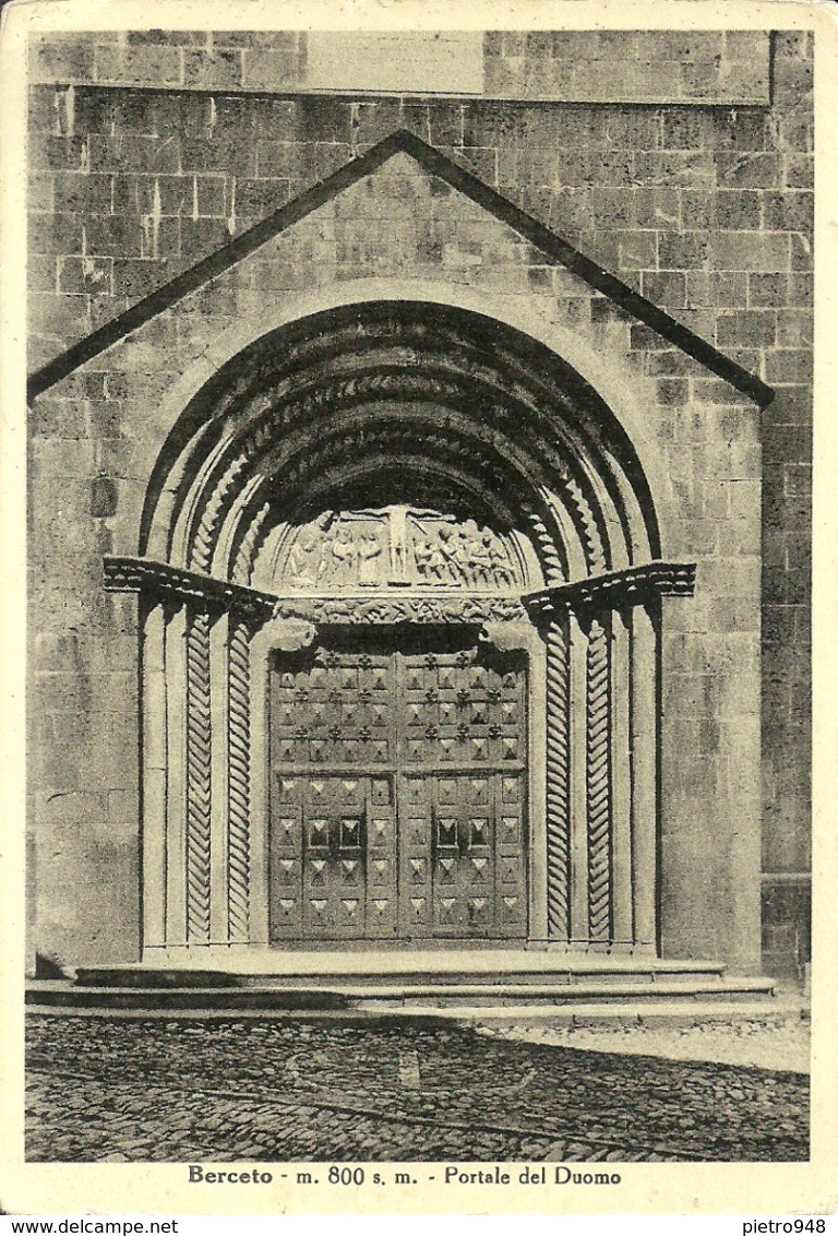 Berceto (Parma) Portale Del Duomo, Cathedral Portal - Parma