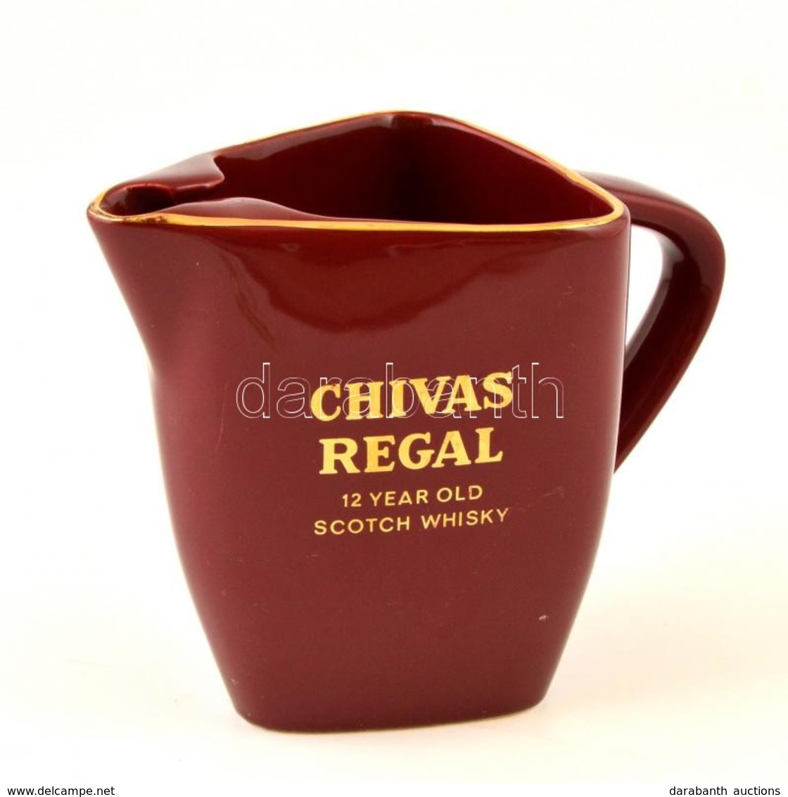 Chivas Regal Feliratú Kiöntő, Matricás, Jelzett, Kopásnyomokkal, M: 14,5 Cm - Other & Unclassified