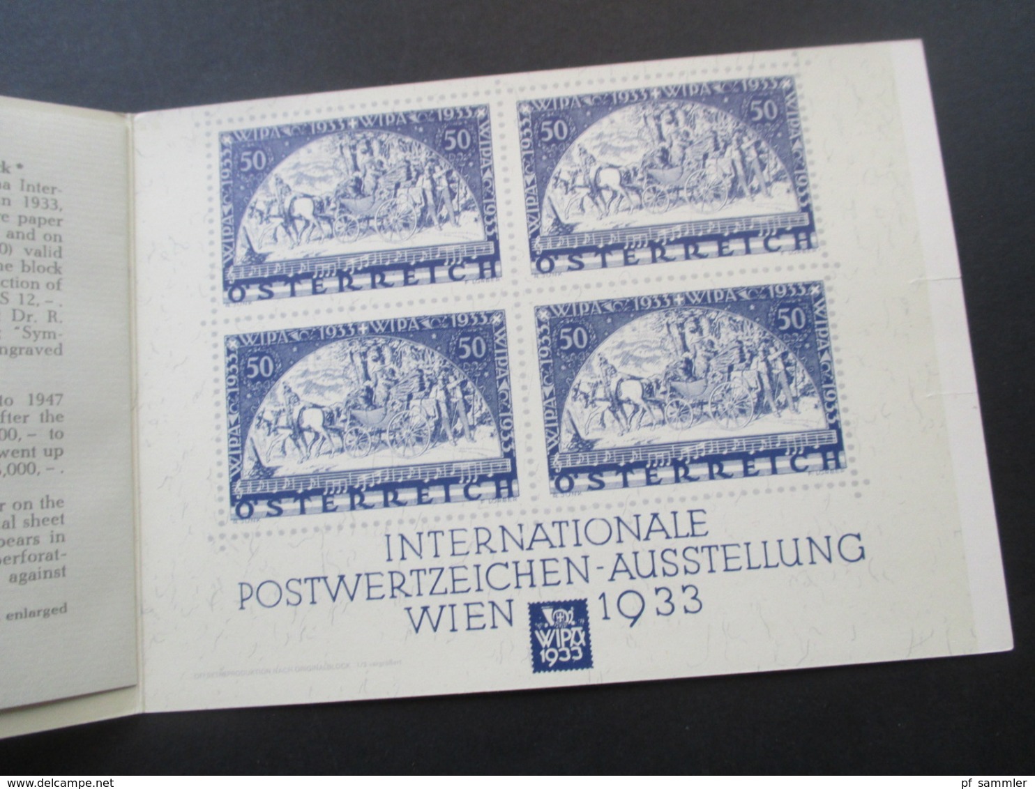 Österreich Klappkarte Wipa 1965 Broschürenkarte Verlag Und Druck Fleischmann & Jaeger Mit Wipa Marken Ausgabe 1965 - Briefe U. Dokumente