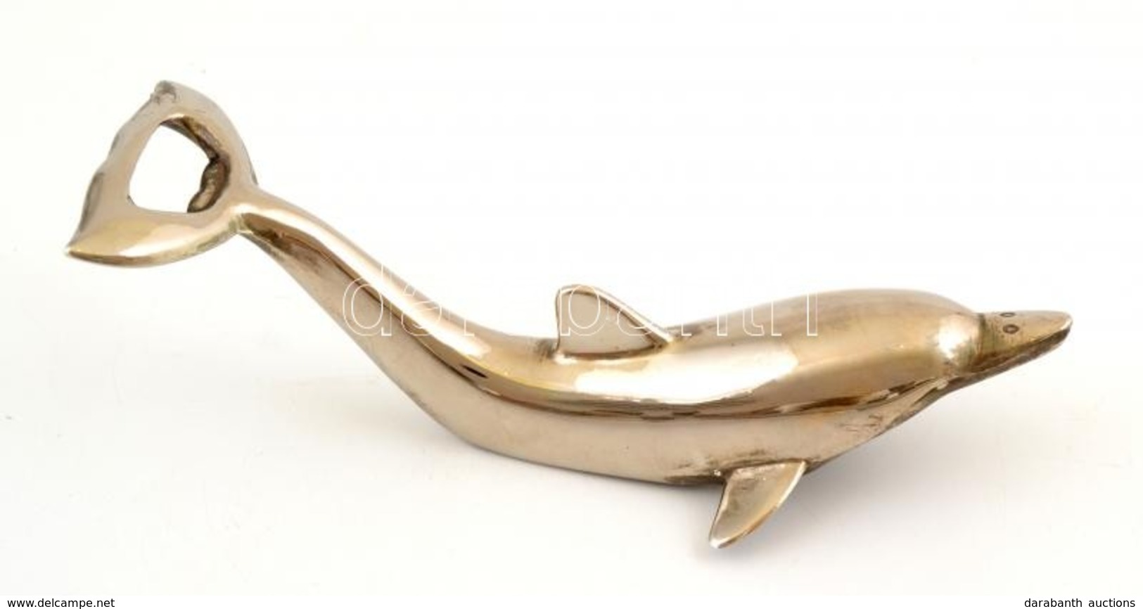 Delfin Alakúm Fém üvegnyitó, H: 16,5 Cm - Other & Unclassified